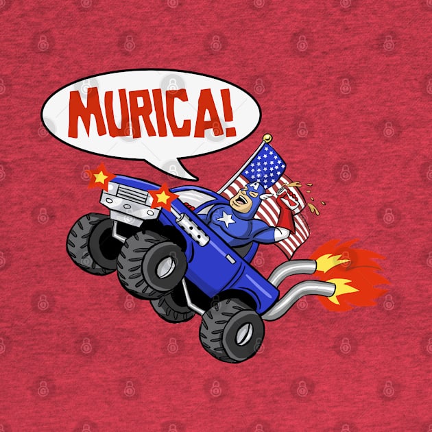 Captain Murica by Scruffy_Nerd